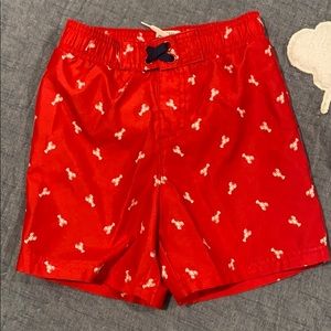 Boys 4T Lobster Swim Shorts